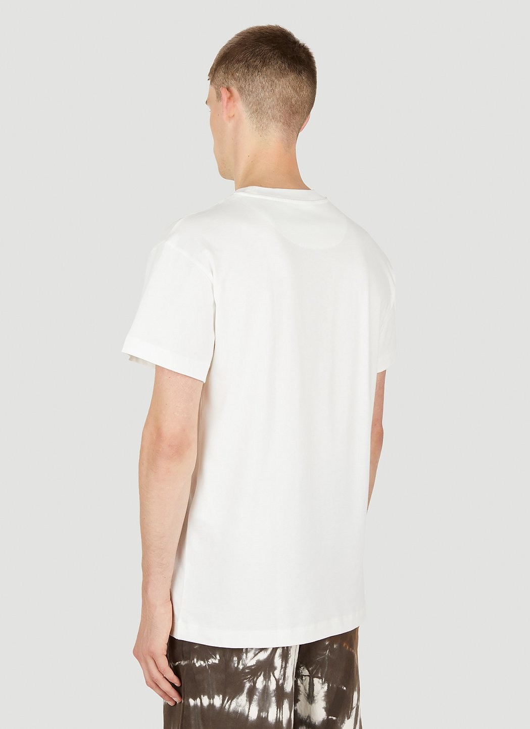 Jil Sander Men Set Of Three Logo Print T-Shirts - 4