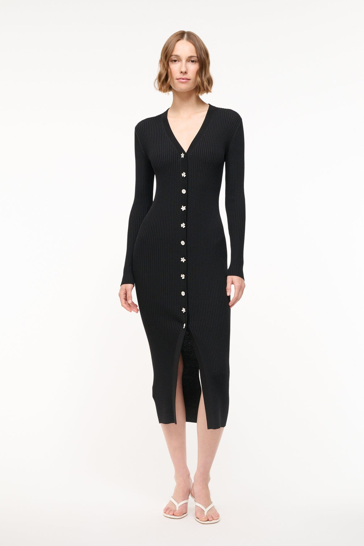 STAUD SHOKO SWEATER BLACK - 2