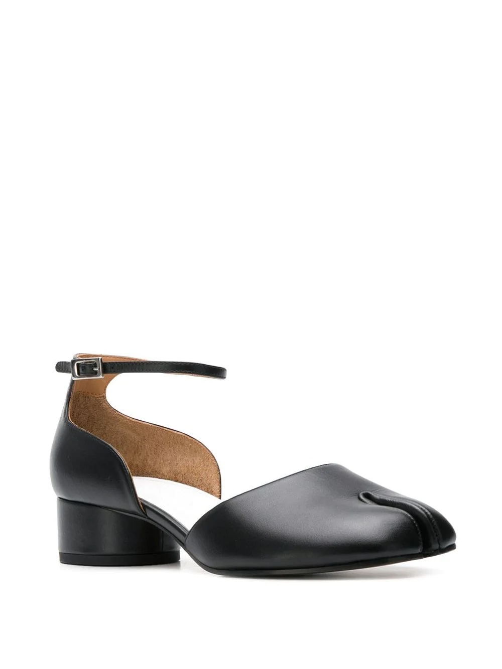 tabi toe block heel sandals - 2
