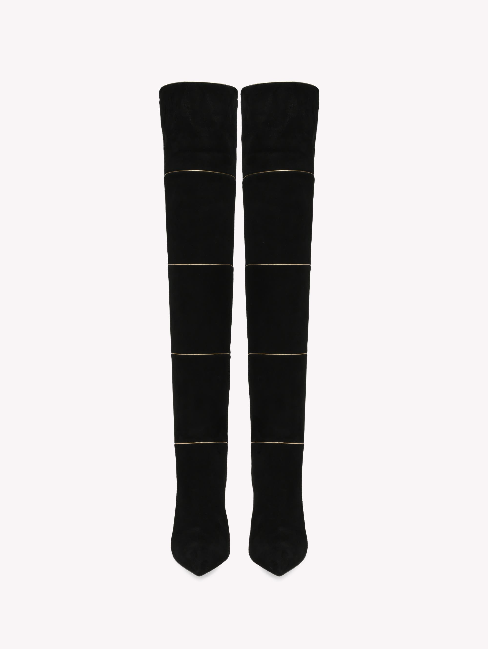 Gianvito Rossi Clarice Boots in Black  Calf at Nordstrom - 3