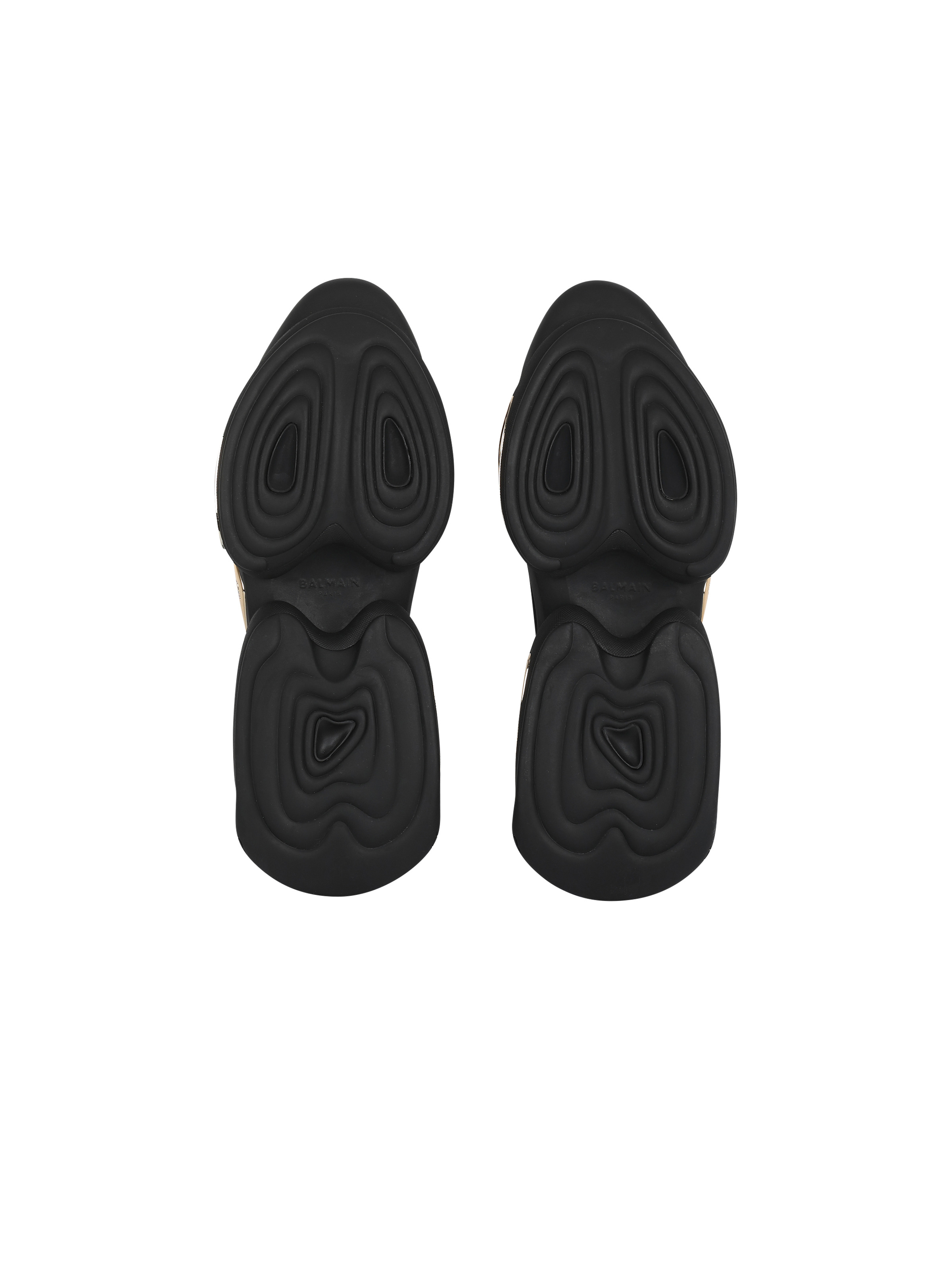 B-Bold low-top trainers in neoprene and suede - 4