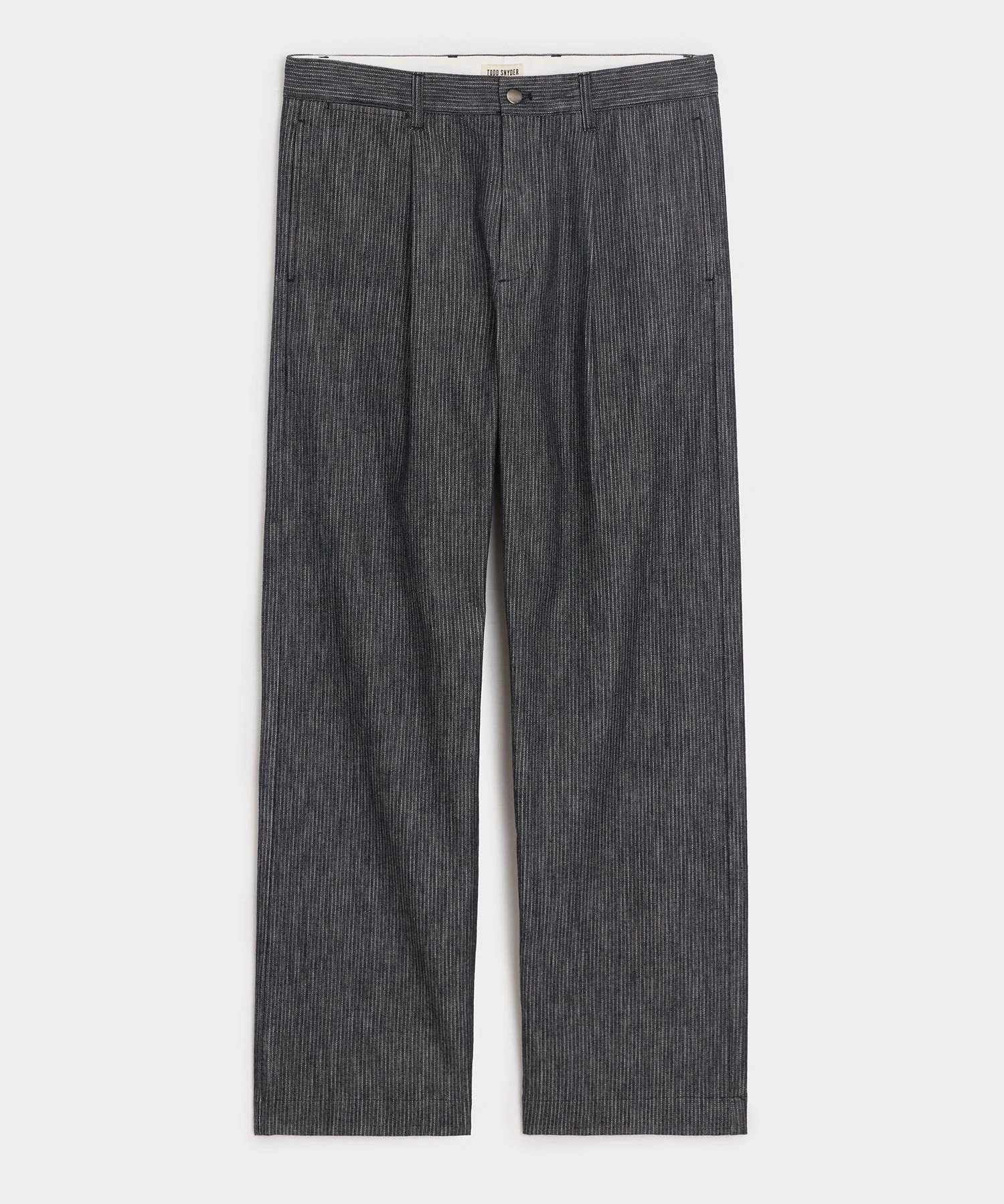 Italian Relaxed Pleated Pant - 1