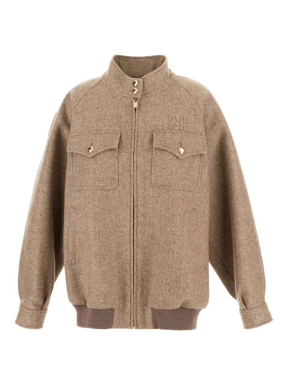Miu Miu Wool Jacket | oluxury | REVERSIBLE