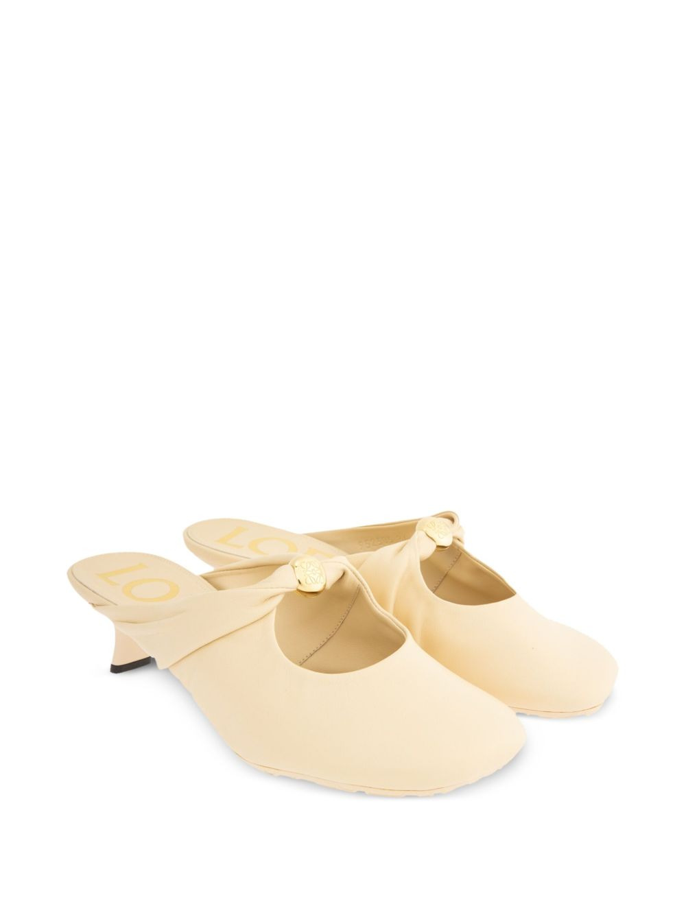 45mm Pebble Soft mules - 2