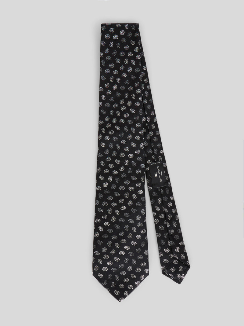 FIL COUPÉ PAISLEY PATTERN TIE 1