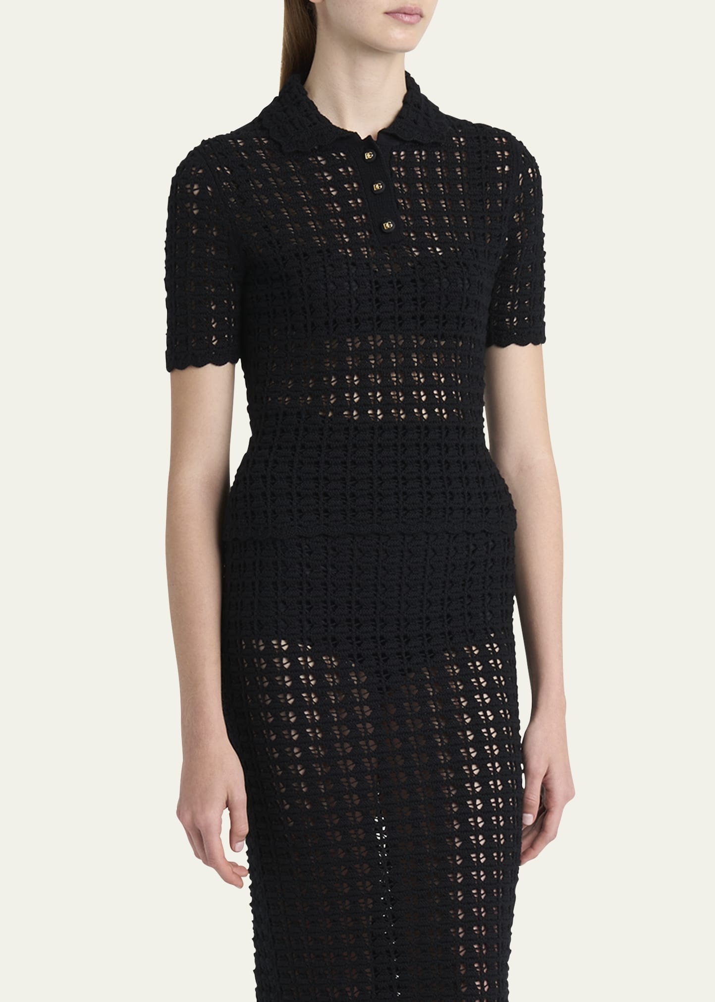 Polo Crochet Top - 4