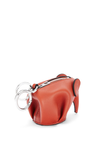 Loewe Elephant charm in classic calfskin outlook