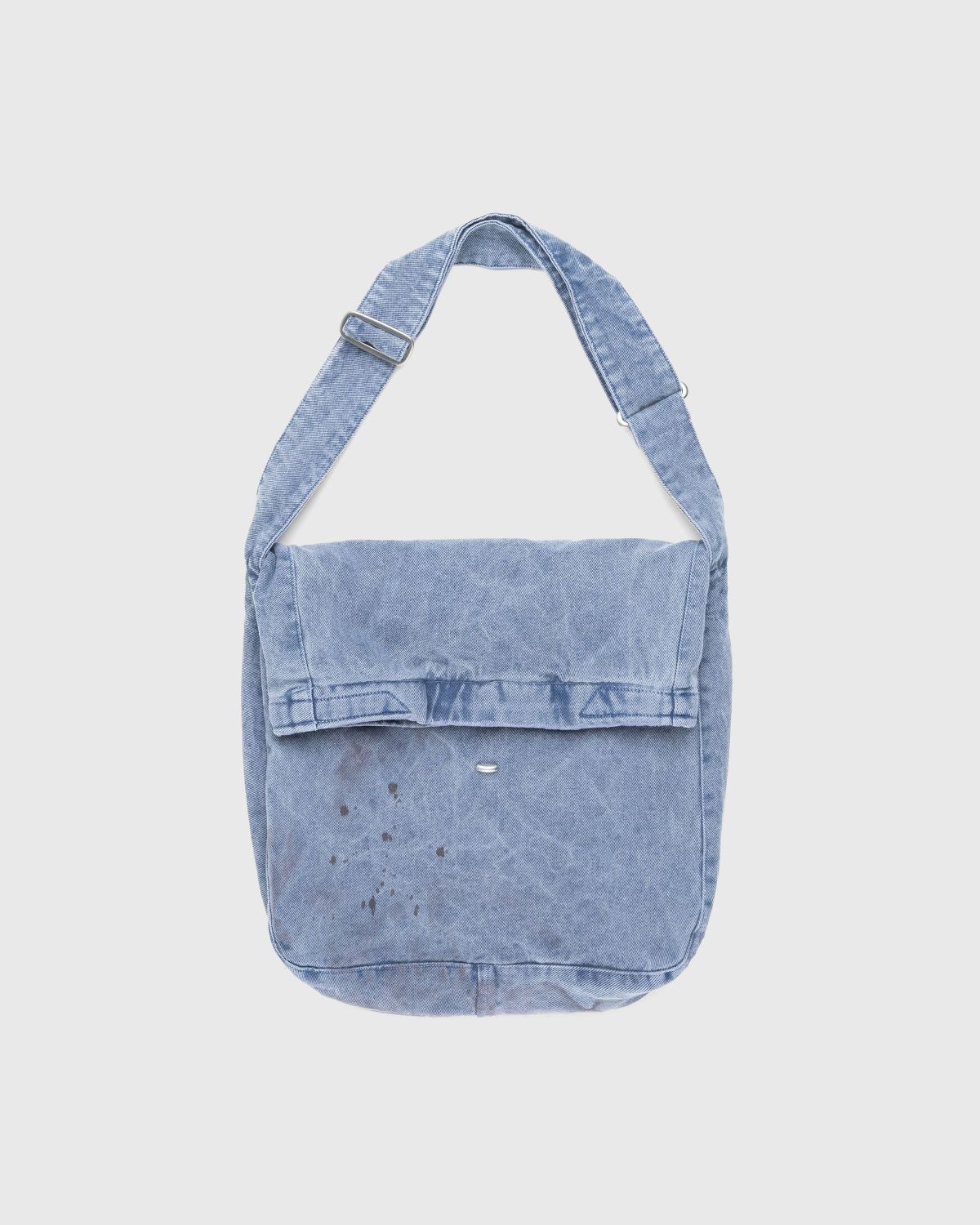 Blue Sling washed-denim cross-body bag, Our Legacy