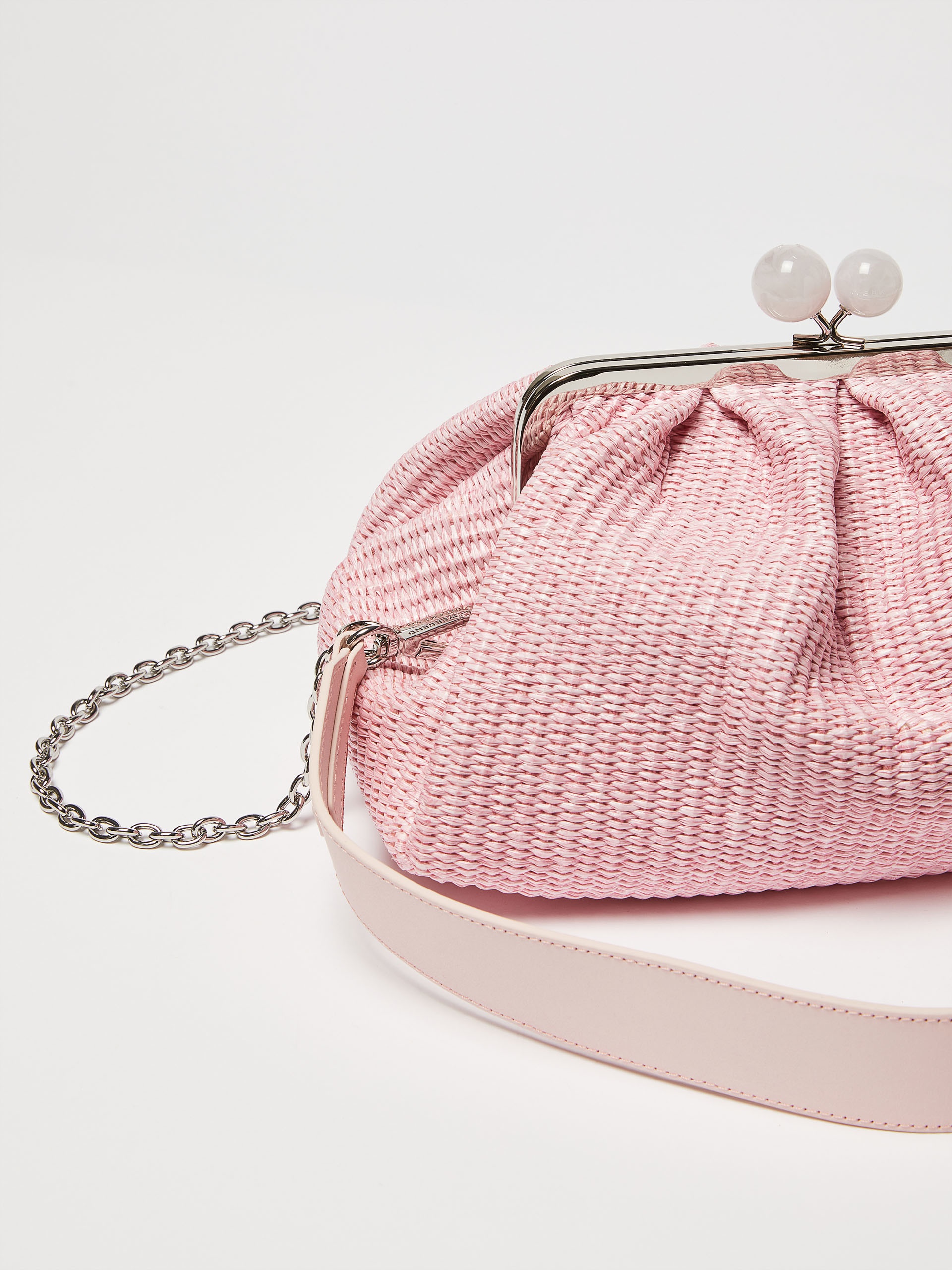 FORTUNA Medium Pasticcino Bag in raffia - 4
