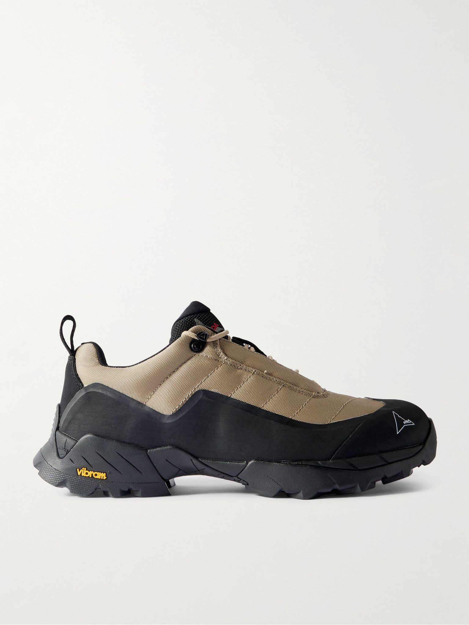 Katharina Rubber and Leather-Trimmed CORDURA® Hiking Sneakers Brown - 1