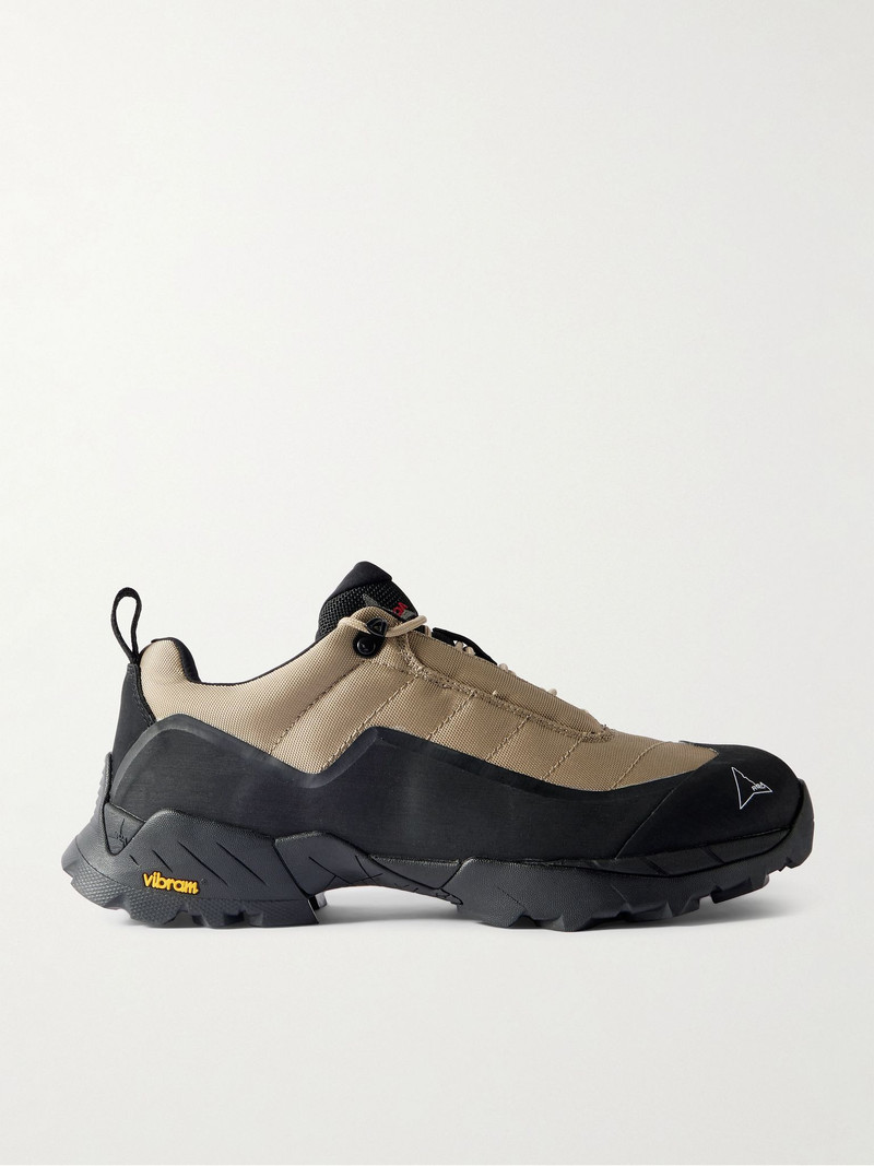 Katharina Rubber and Leather-Trimmed CORDURA® Hiking Sneakers Brown 1
