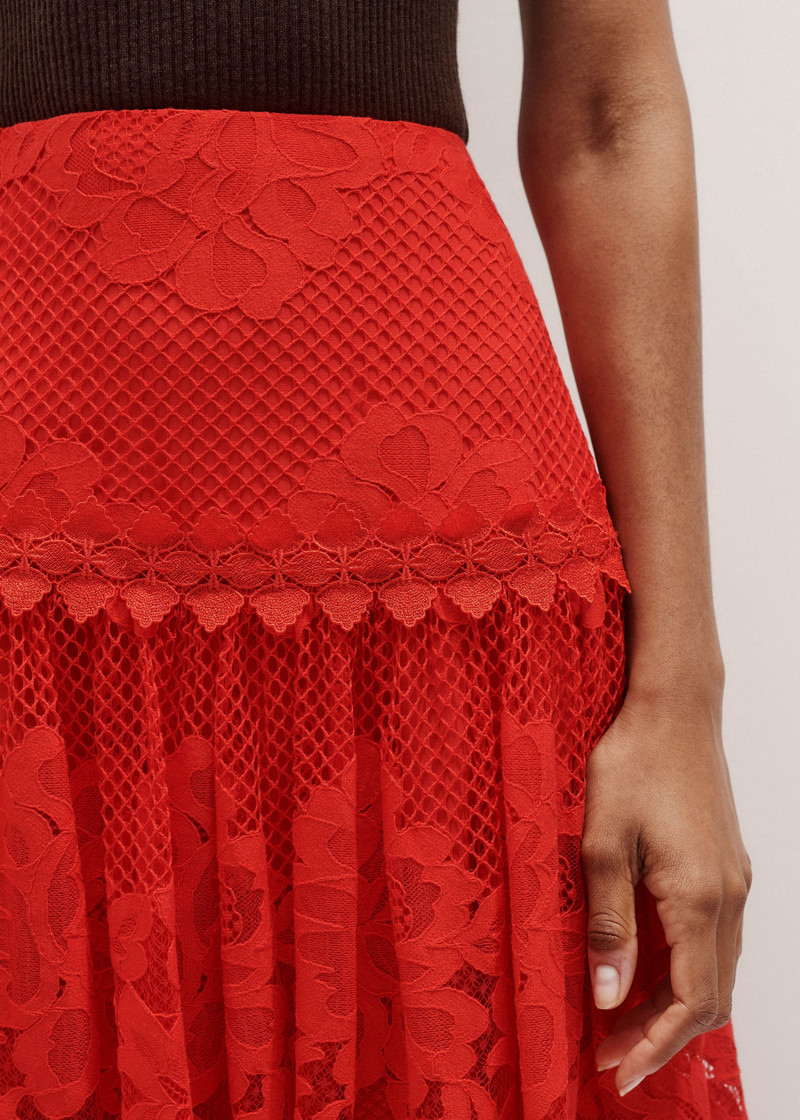 Textured Maxi Skirt 3