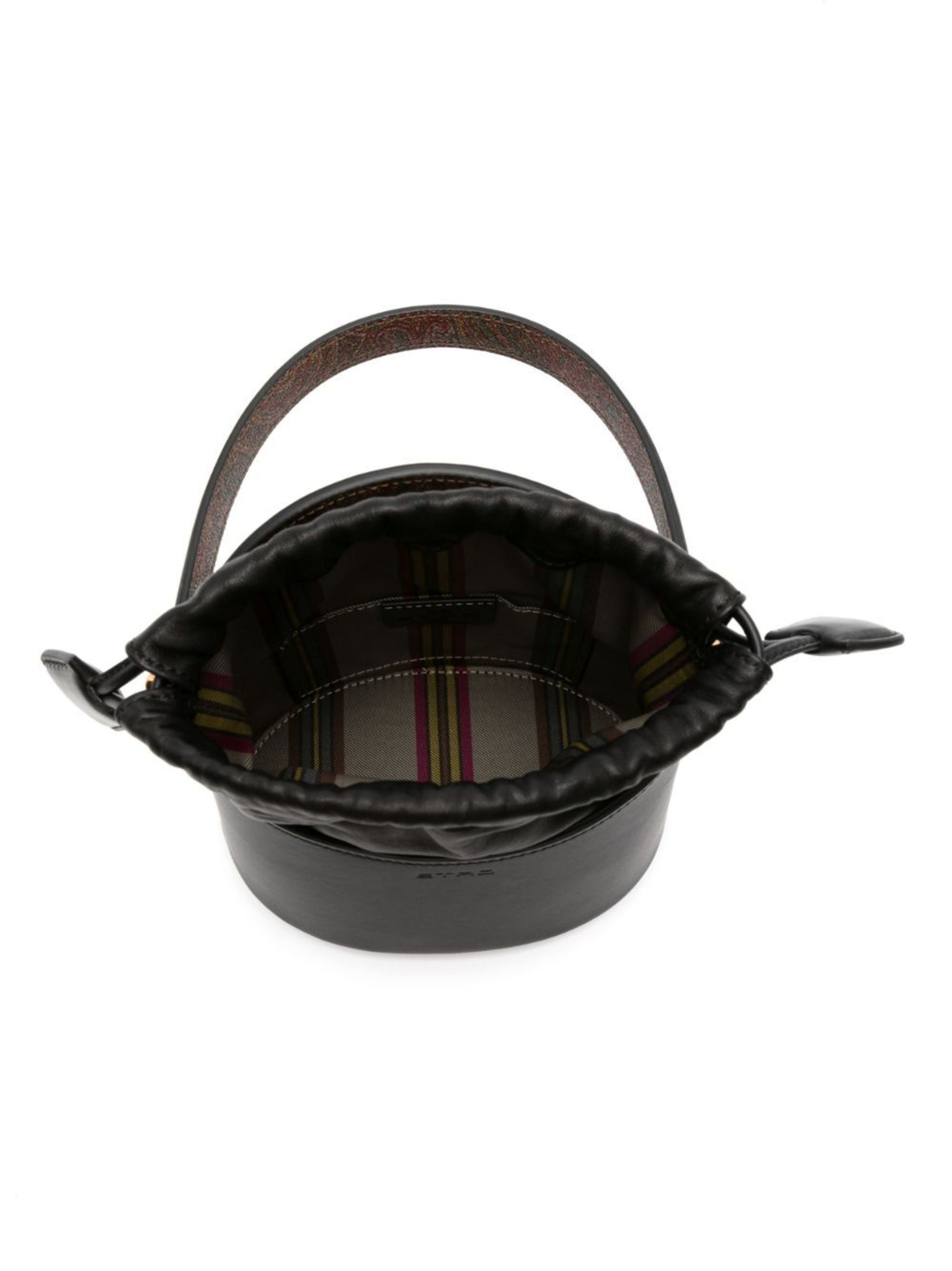 Saturno leather bucket bag - 5