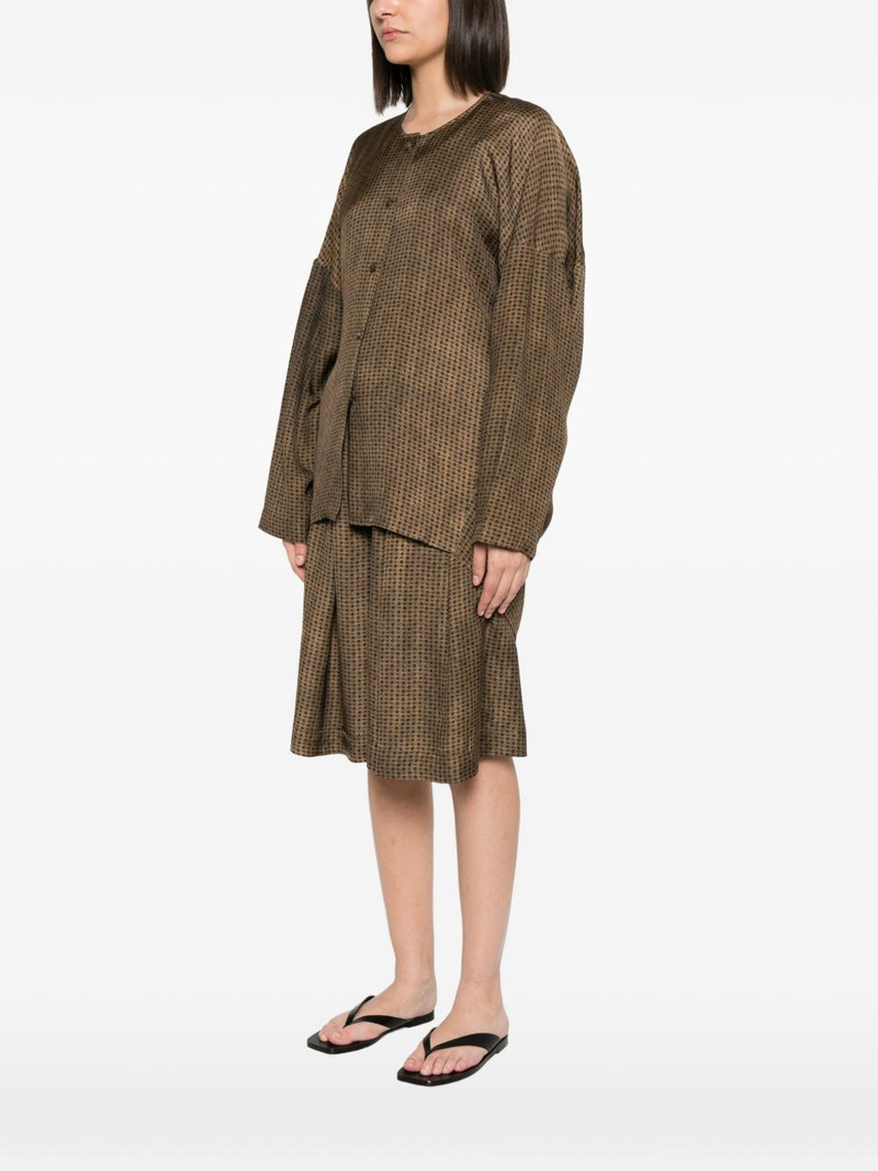 Tate geometric-pattern shirt 3
