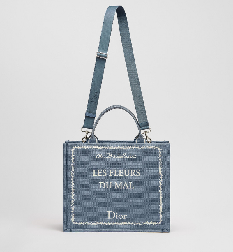 Medium Dior Book Tote with Strap 4
