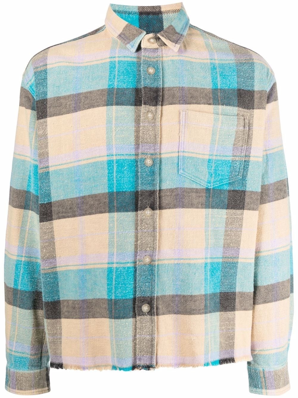 Hemi plaid-print shirt - 1