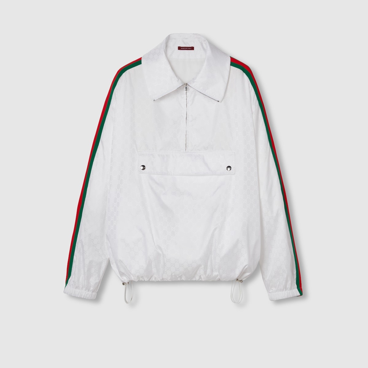 GG nylon jacket with Web - 8