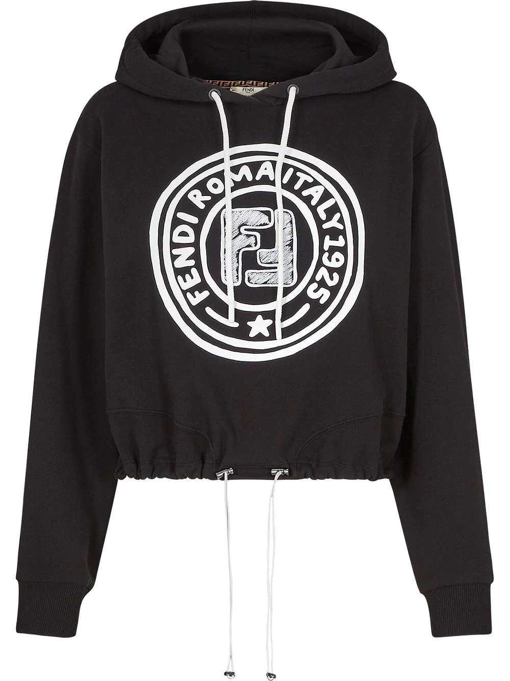 Roma Joshua Vides toggle detail hoodie - 1