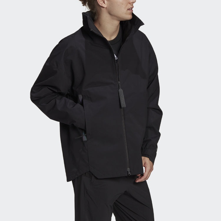 adidas Terrex C Myshelter .r waterproof Sports Outdoor Hooded Jacket Black H65700 - 4