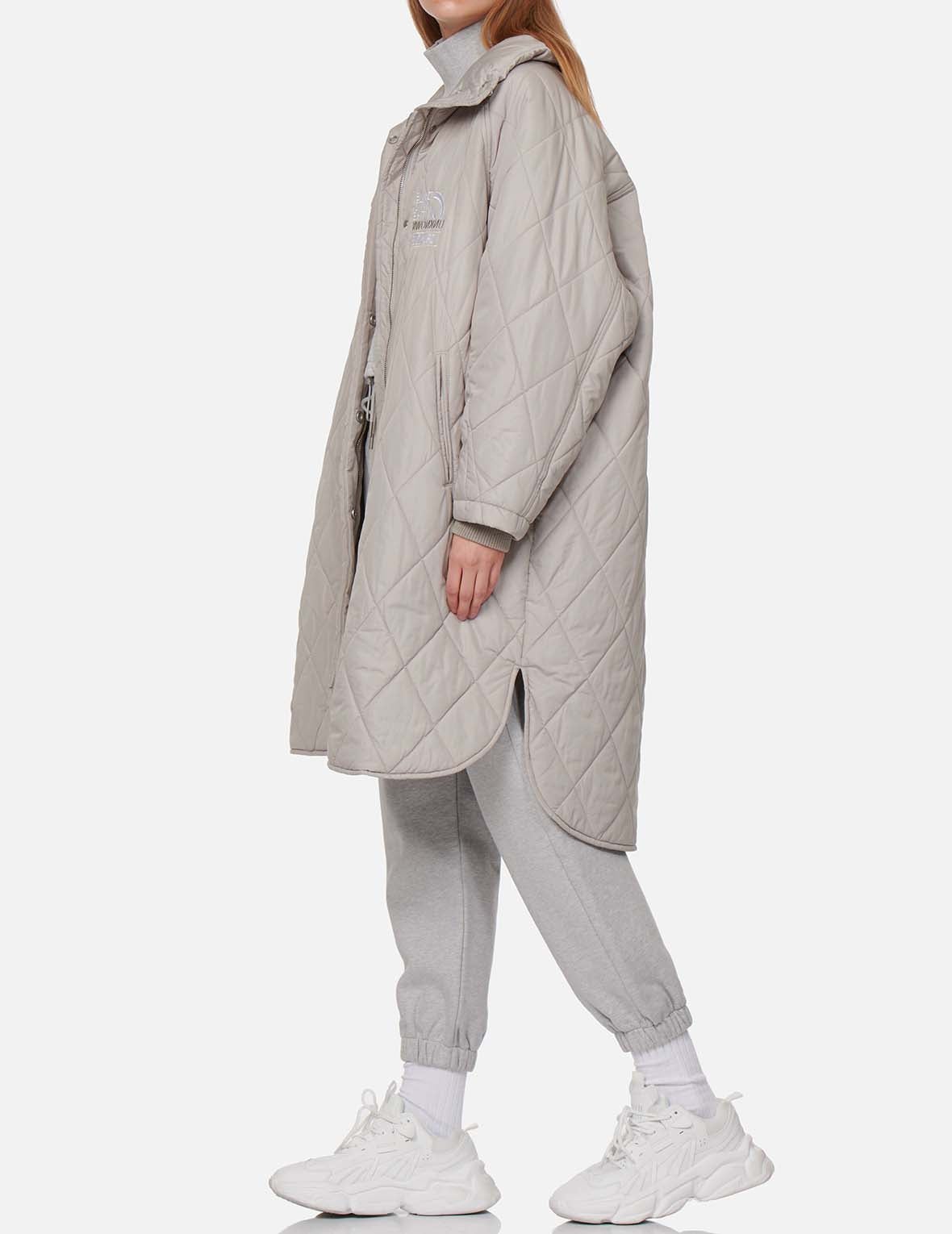 Seagull Appliqué Quilted Coat - 10