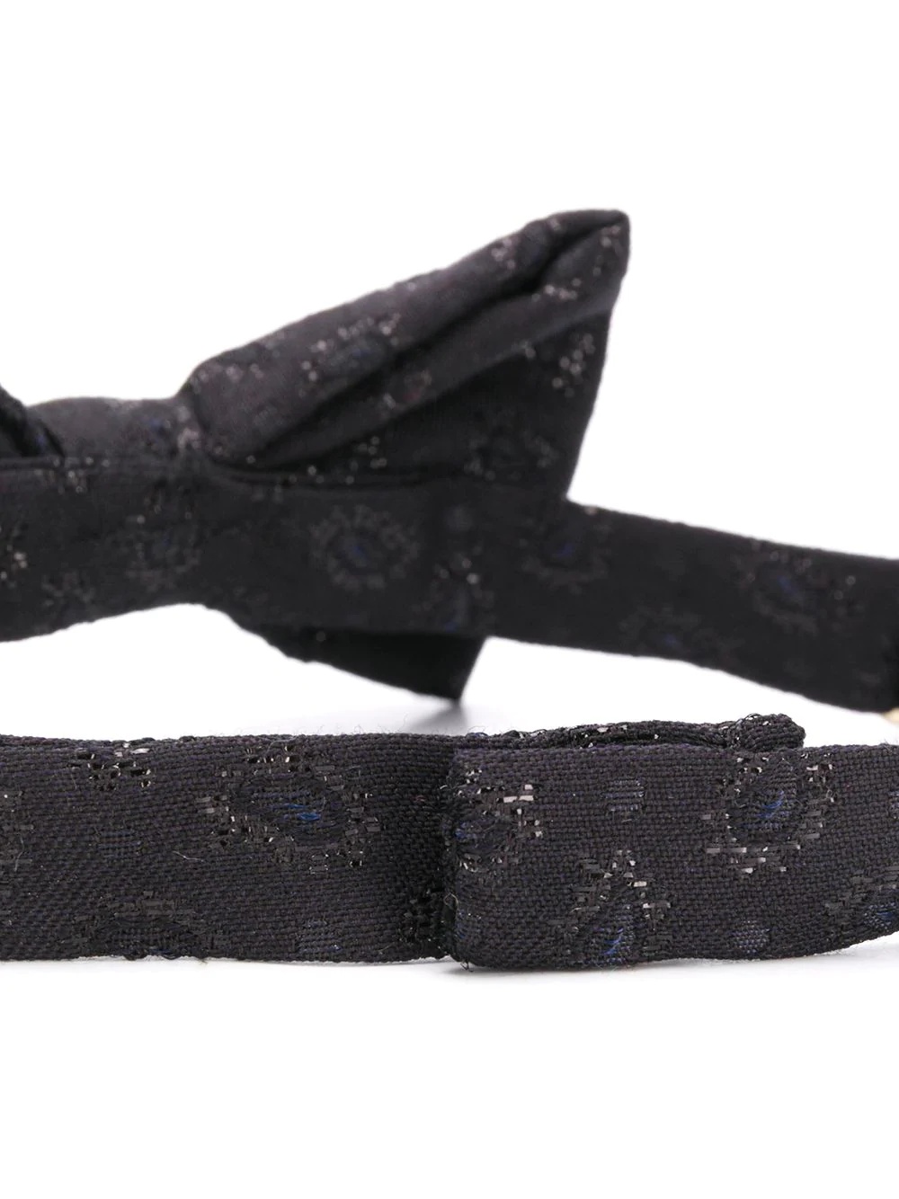 paisley-print bow tie - 3