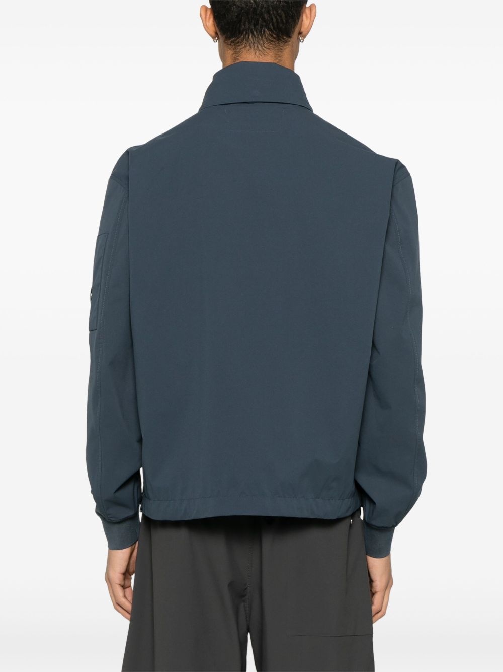 button hooded jacket - 4