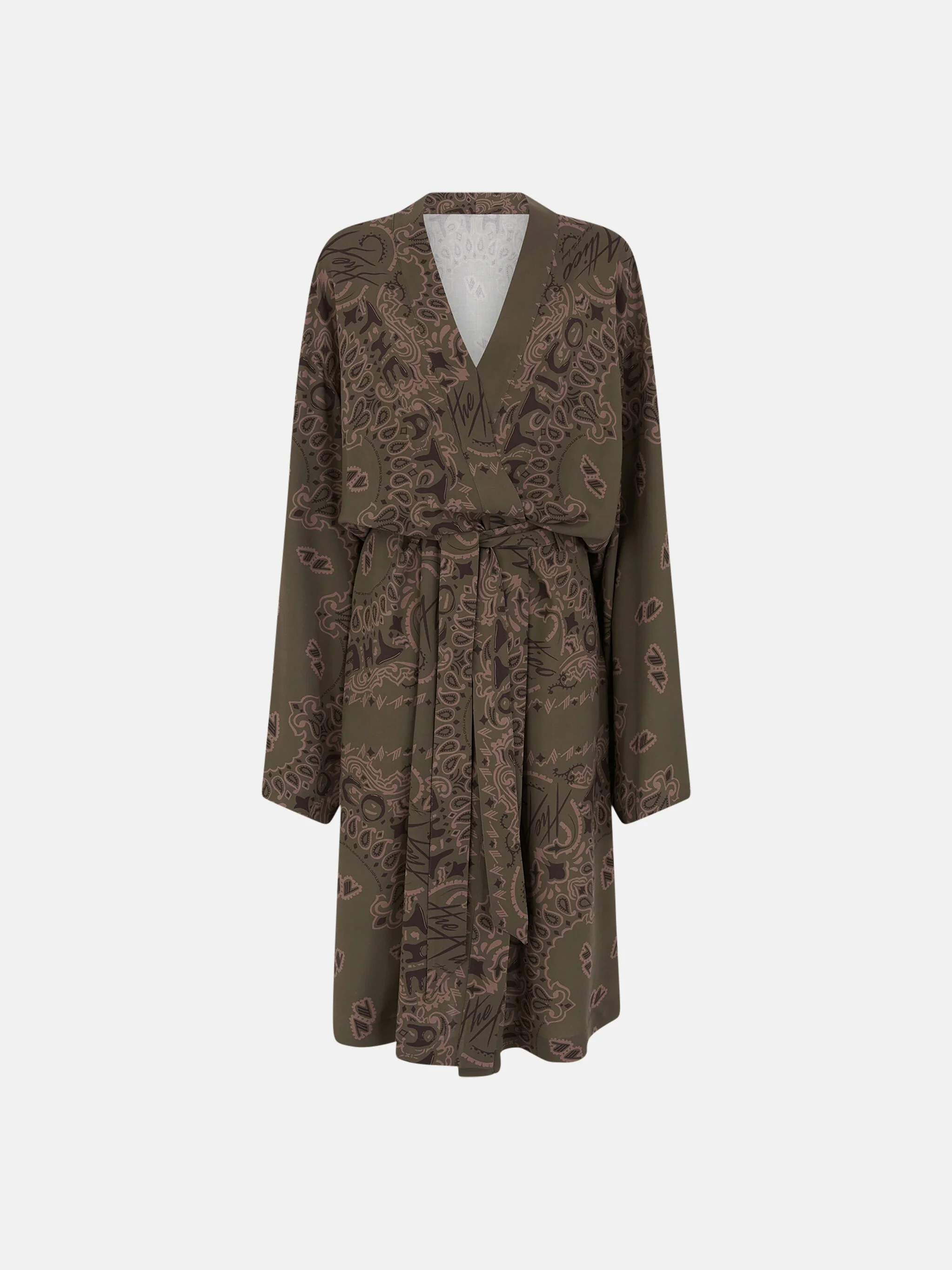 MILITARY GREEN KAFTAN - 1