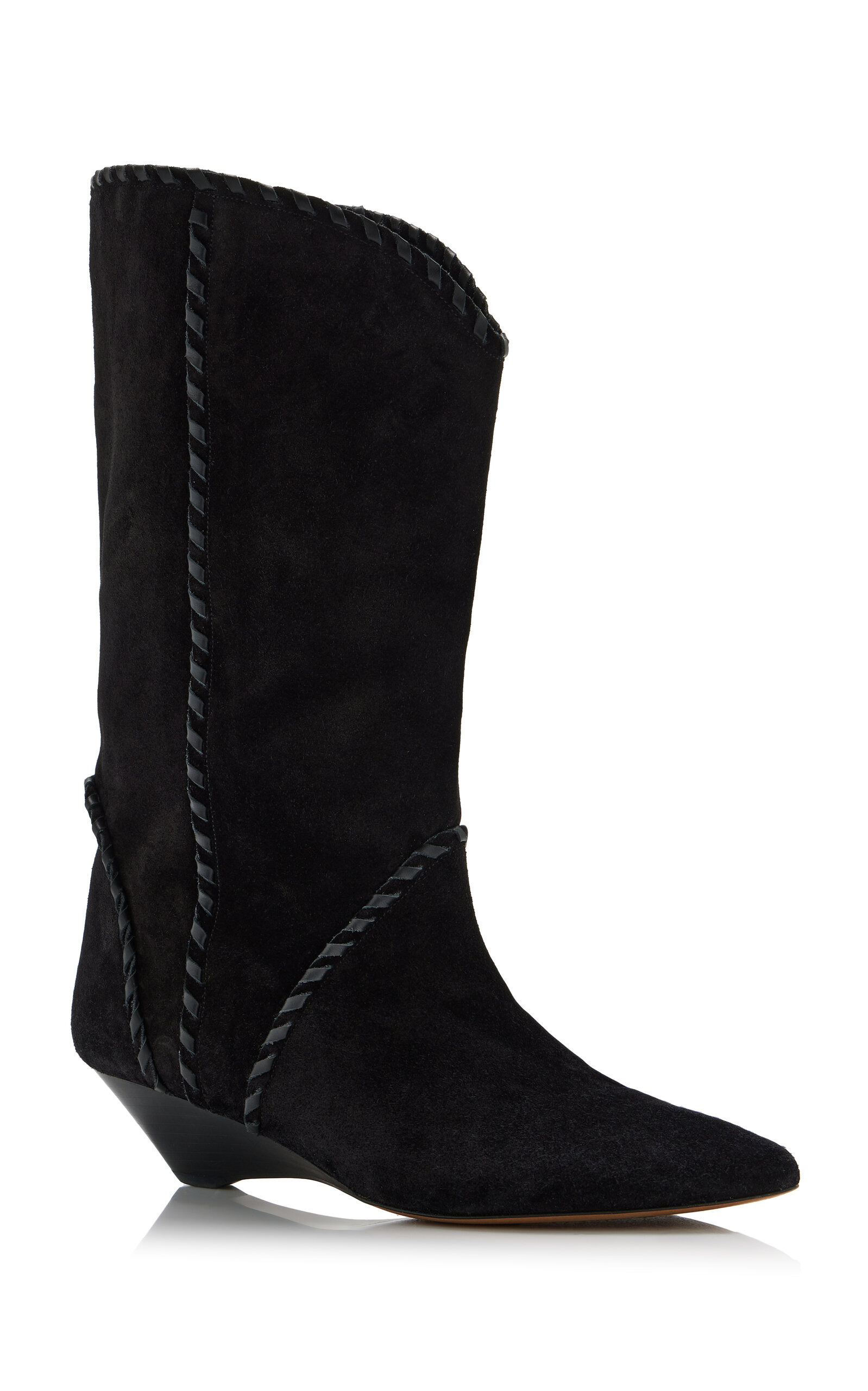 Edoa Suede Boots black - 4