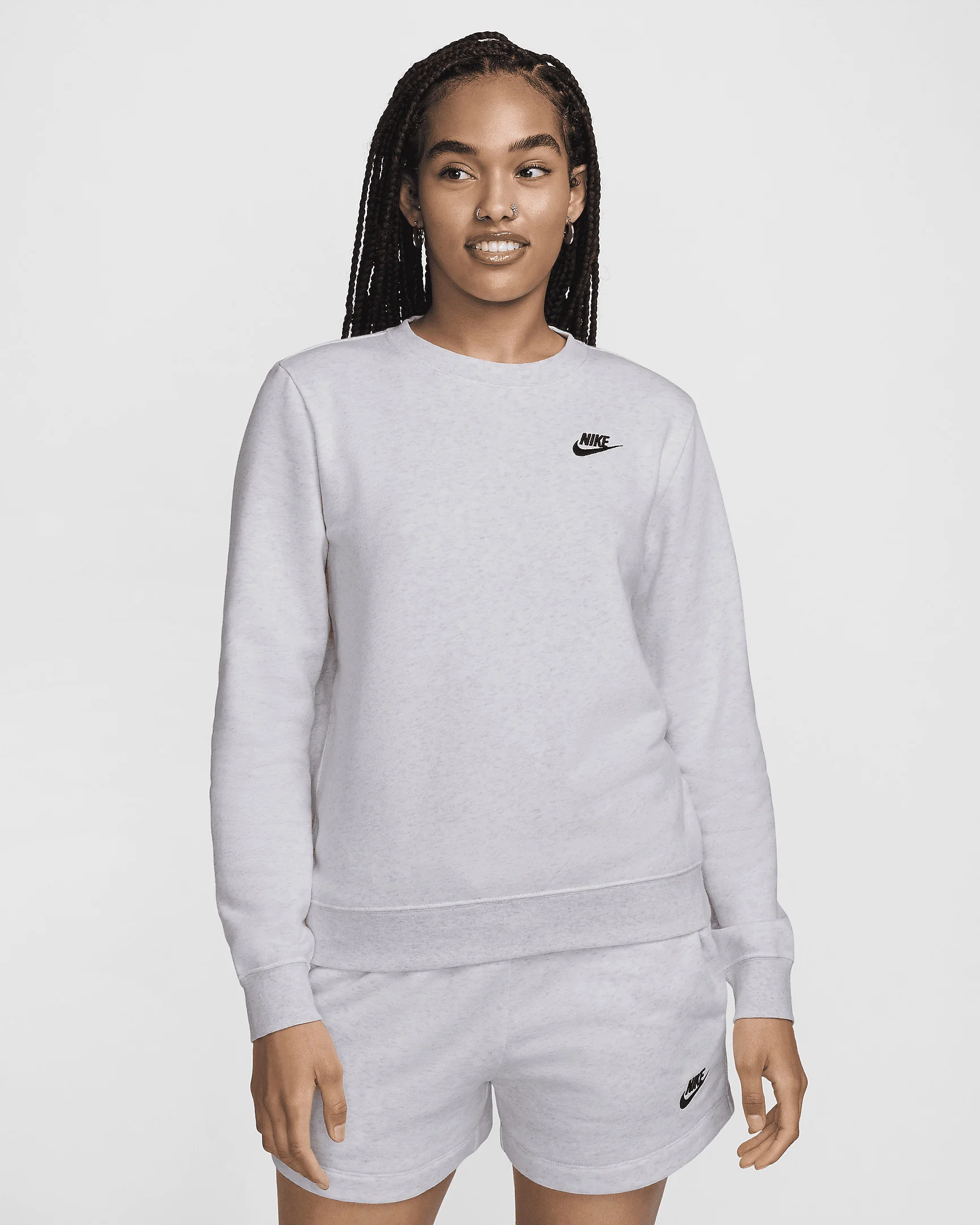 Nike Sportswear Club Fleece Women's Crew-Neck Sweatshirt - 1