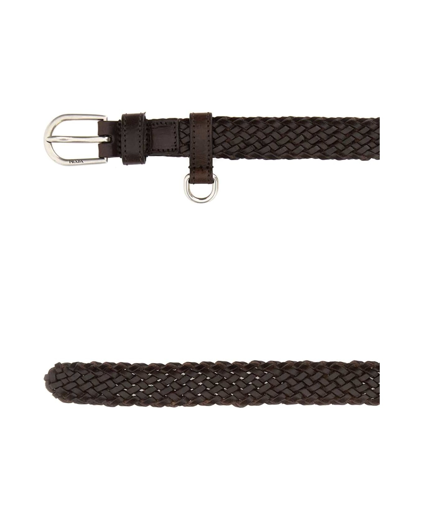 Brown Leather Belt - 2