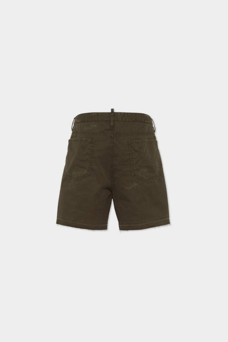 RIPPED CHINO WASH BIG BROTHER SHORTS - 2