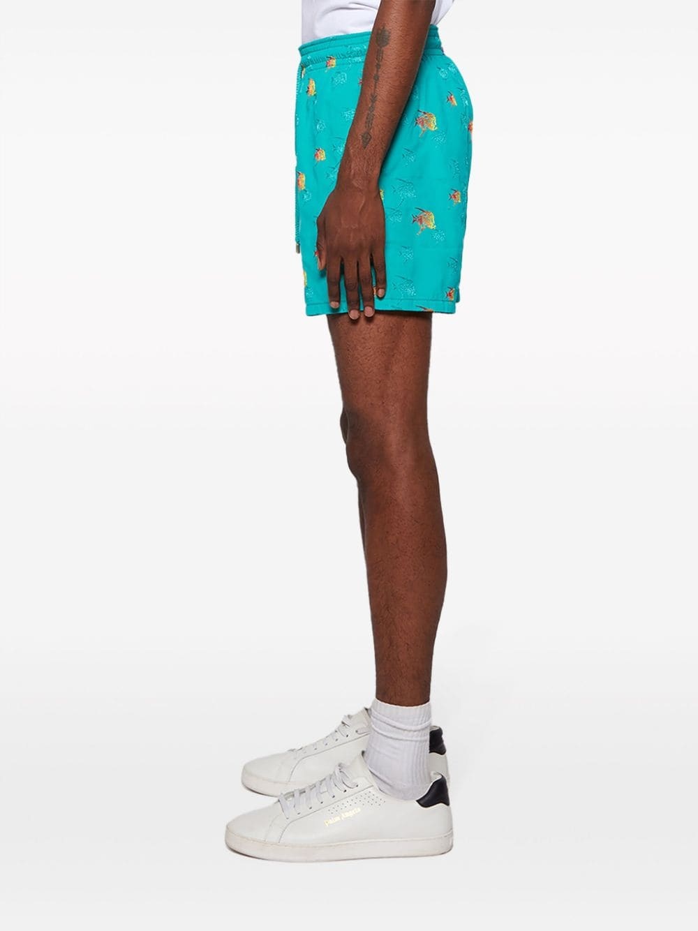 Mistral Piranhas-embroidered swim shorts - 4