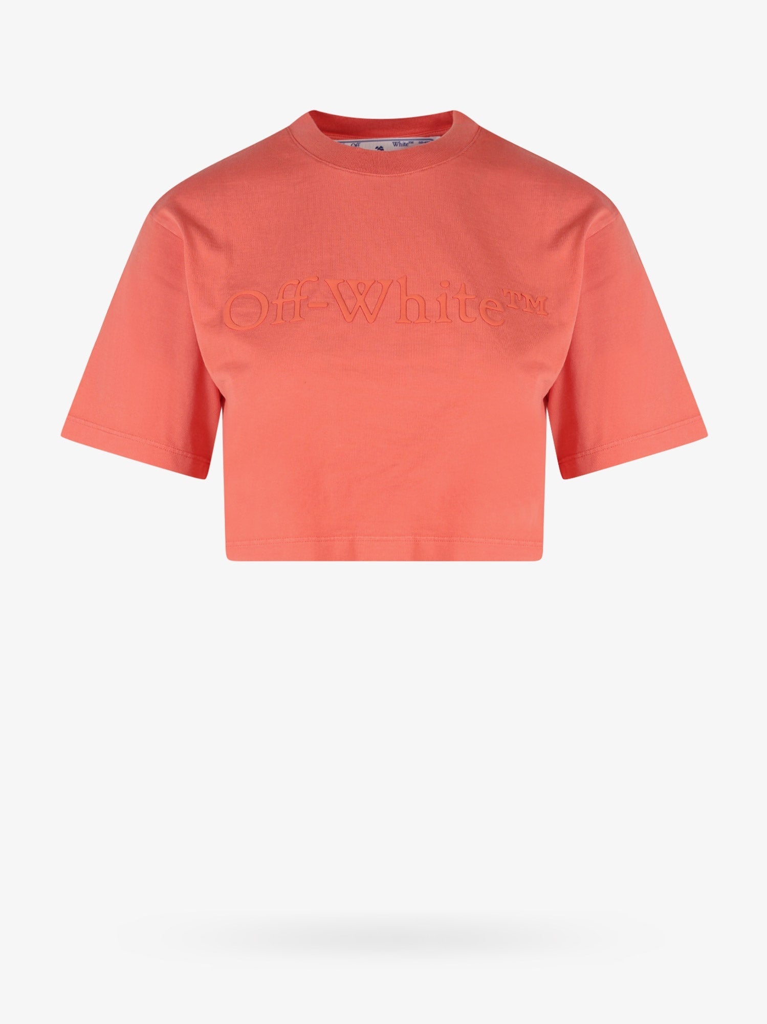 Off White Woman T-Shirt Woman Orange T-Shirts - 1