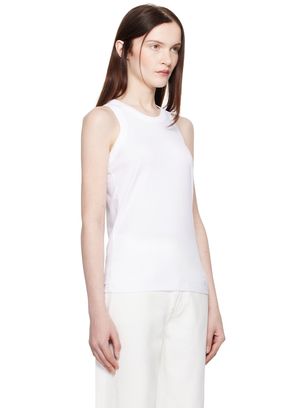 White Poso Tank Top - 2