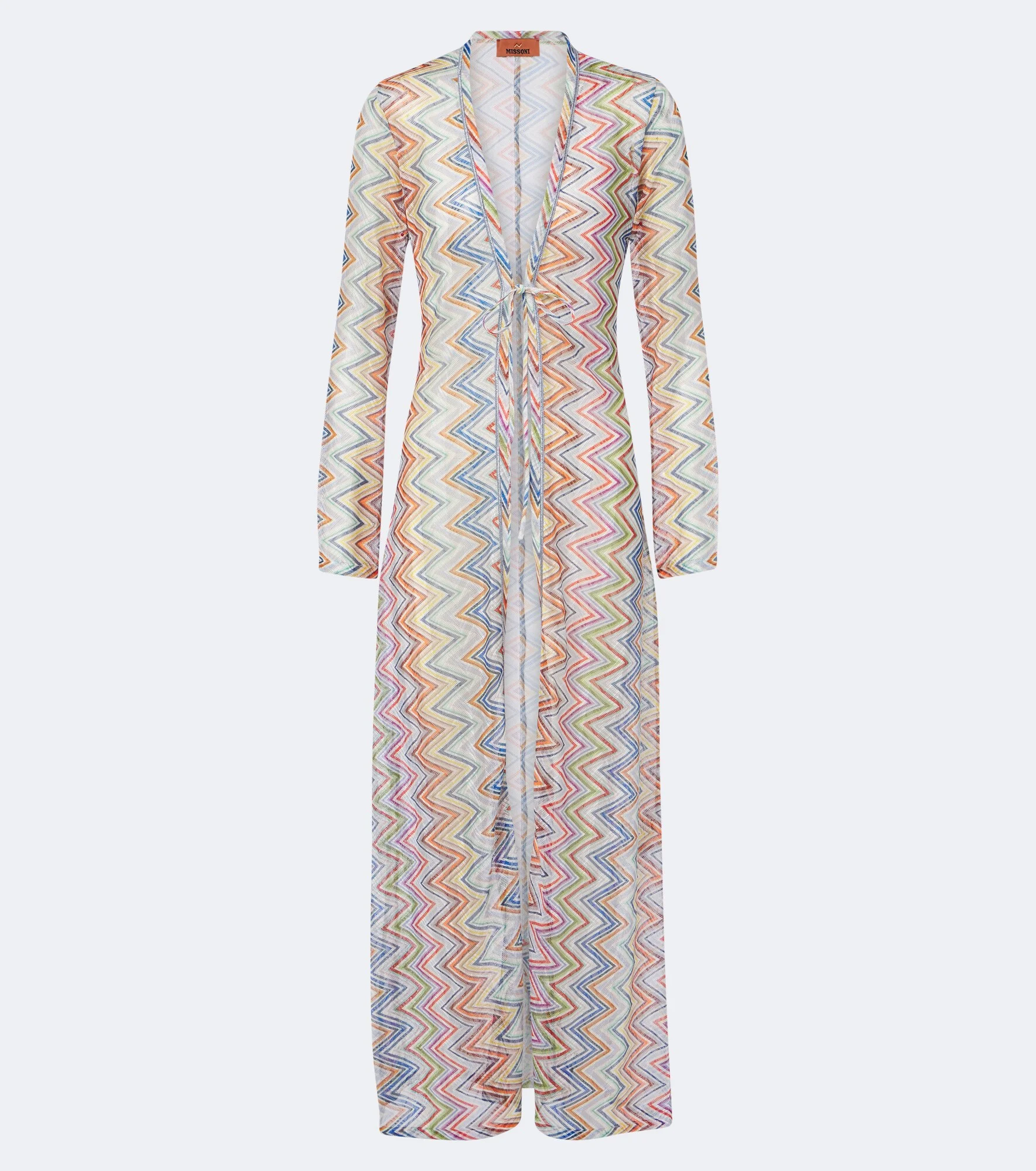 Zigzag beach cover-up - 1