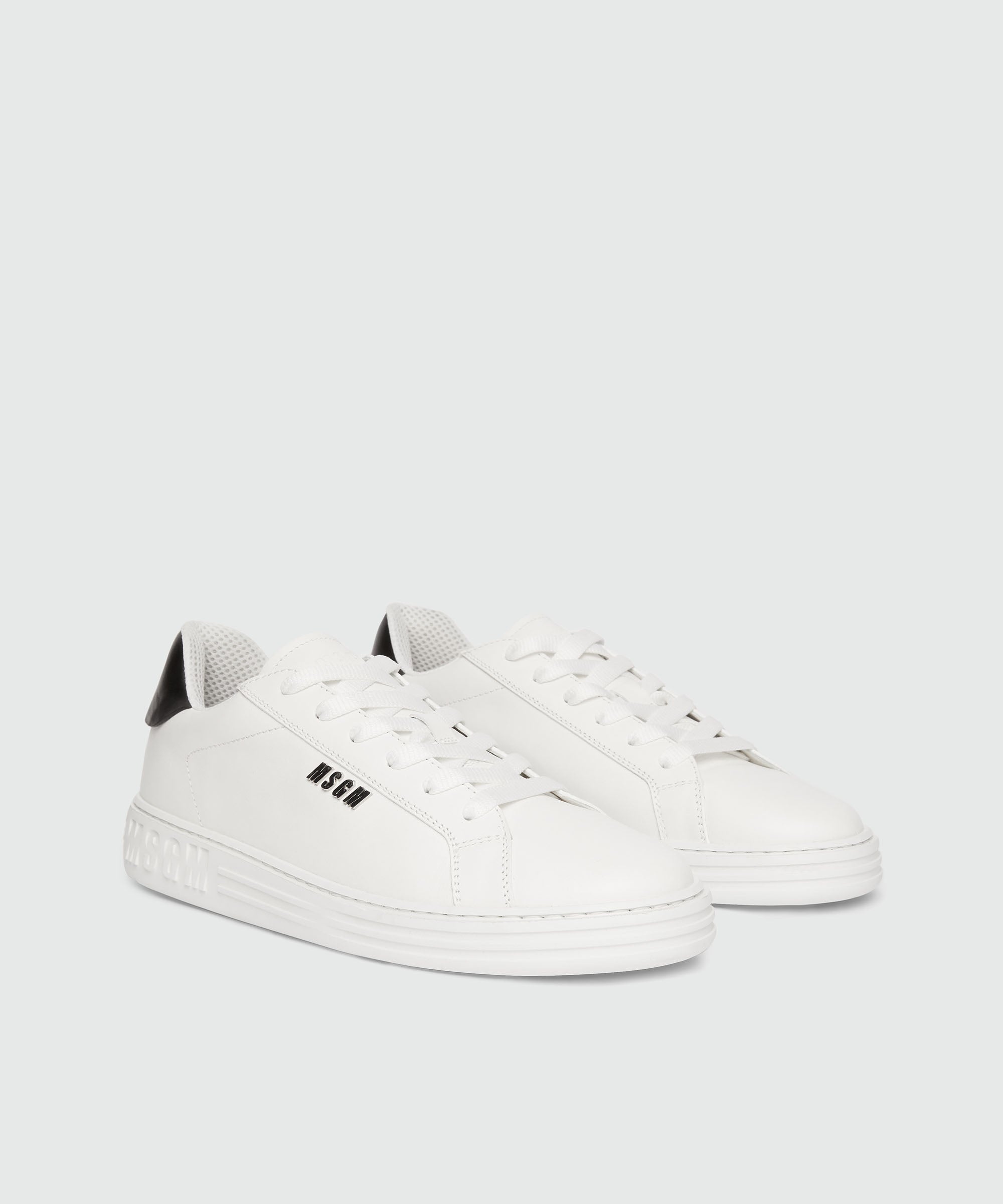 Leather MSGM sneakers - 2