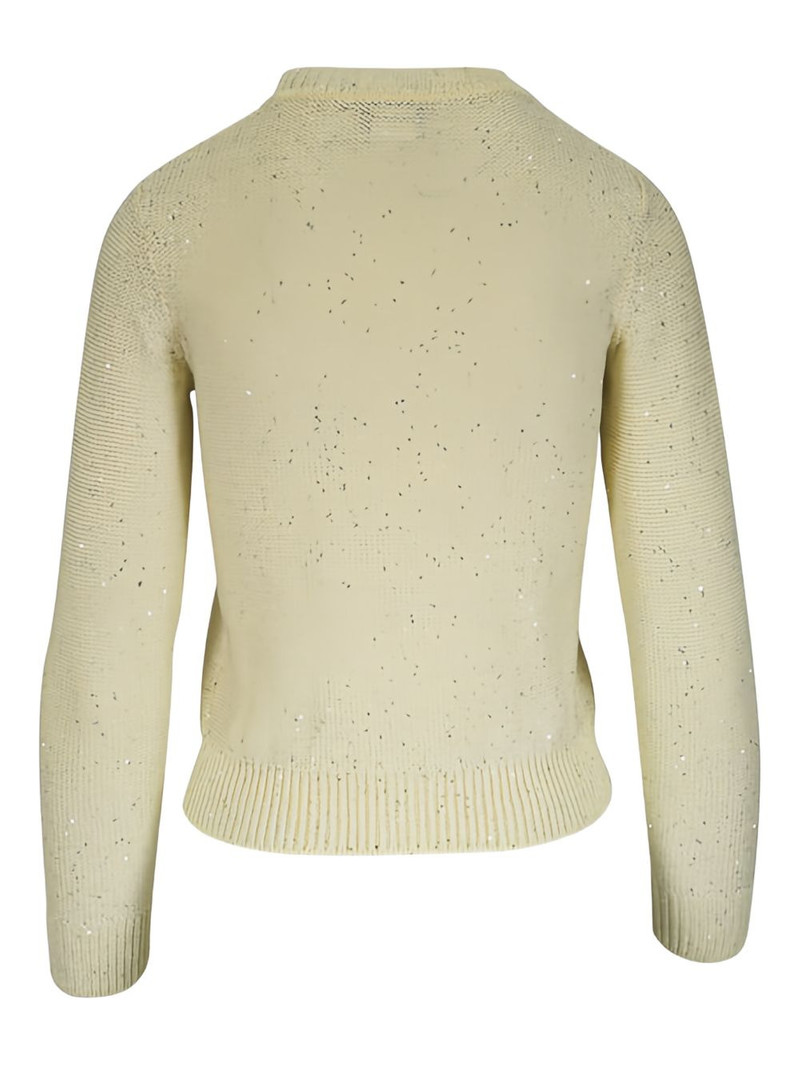 AKRIS embellished crewneck sweater outlook