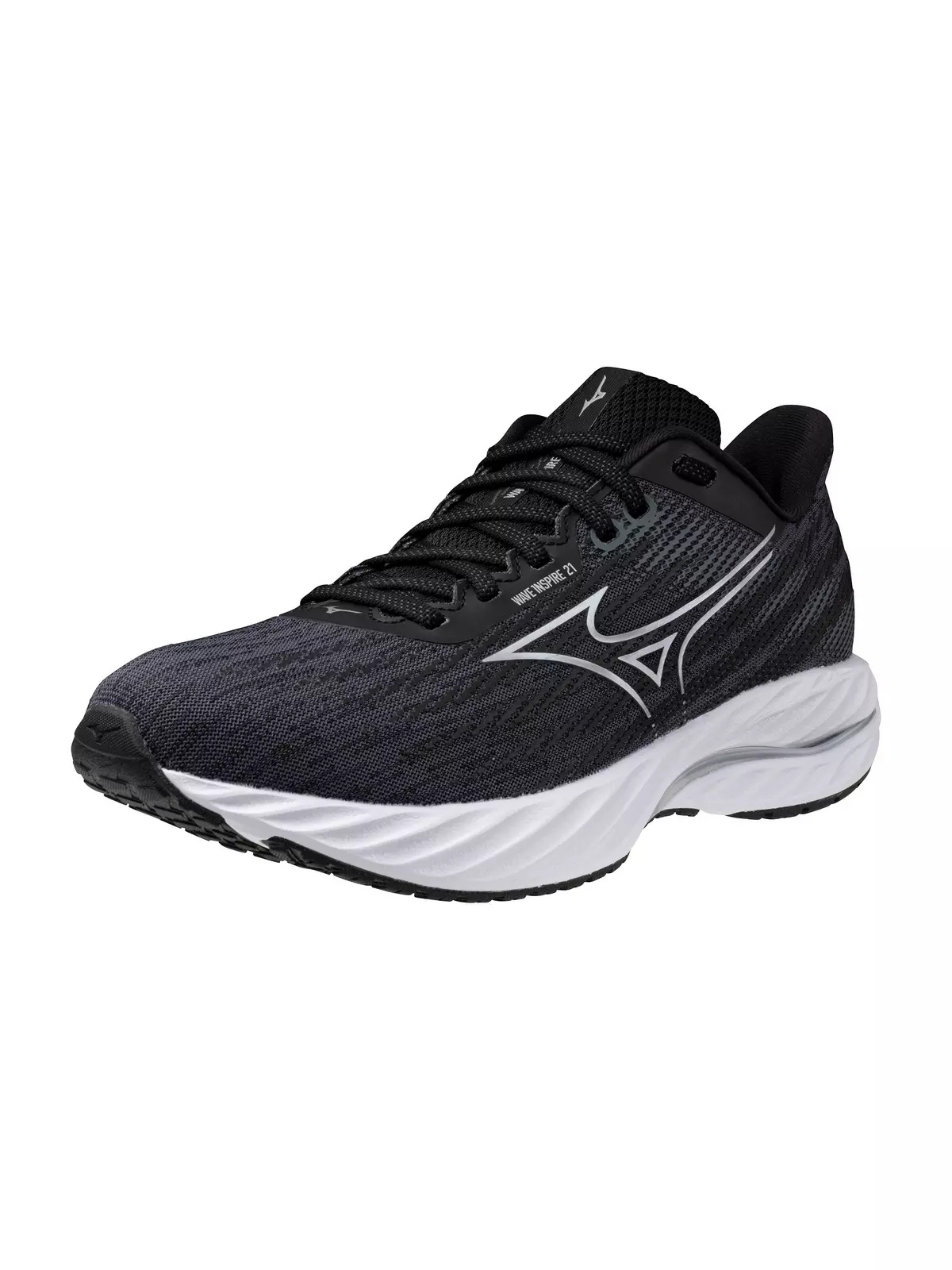 Wave Inspire 21 "Black/Silver" Women's Running Shoe - 3