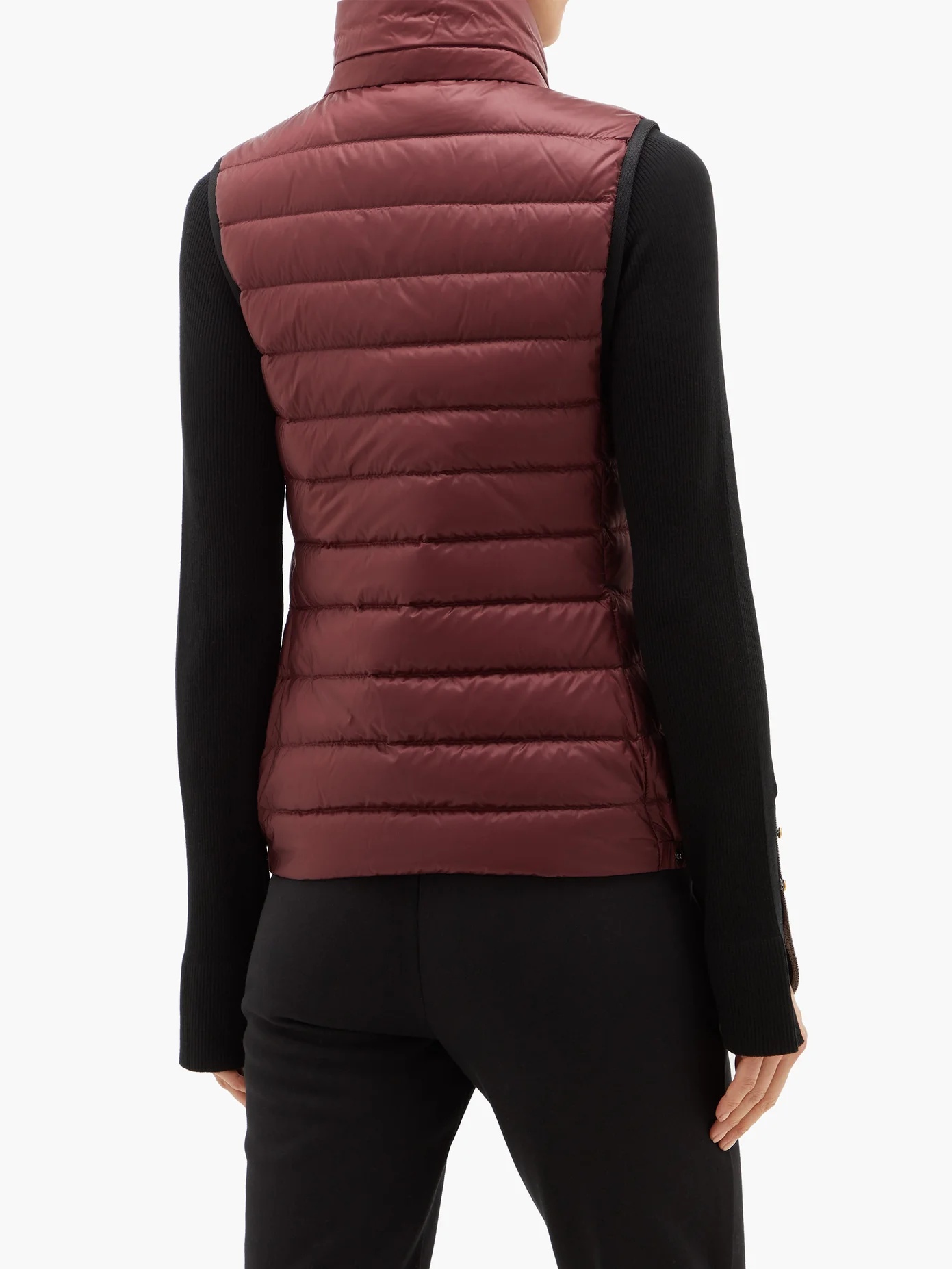 Glycine hooded quilted down gilet - 5