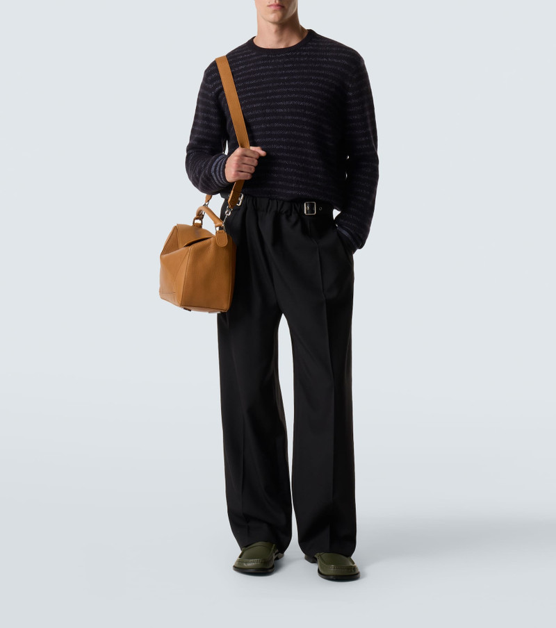 Loewe Campo leather penny loafers outlook