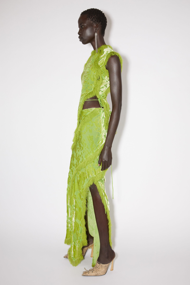 Wrap skirt - Apple green 4