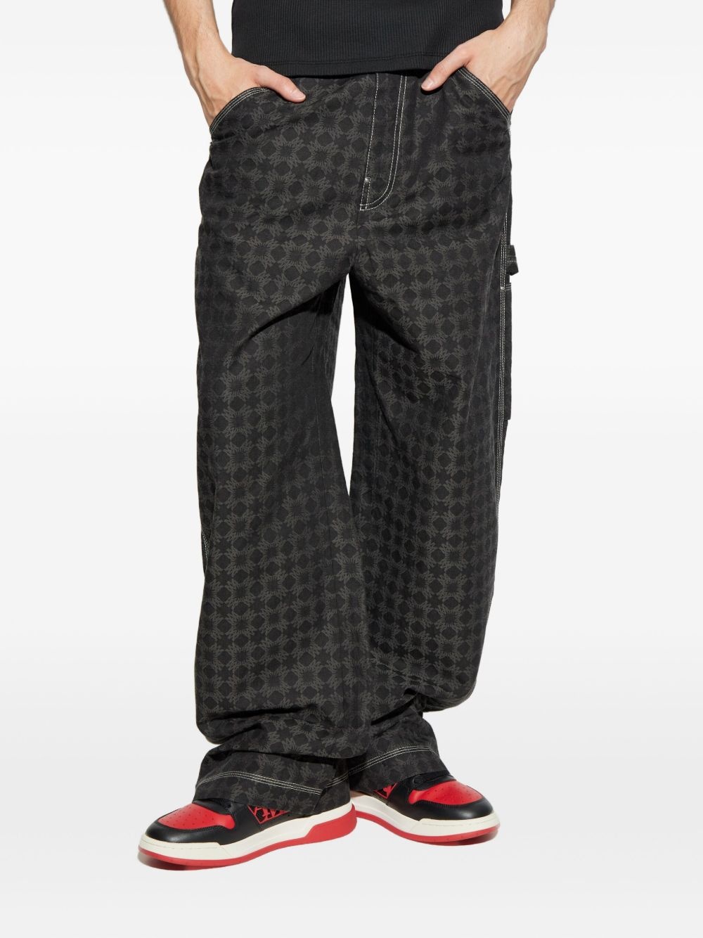 MA Quad checked trousers - 3