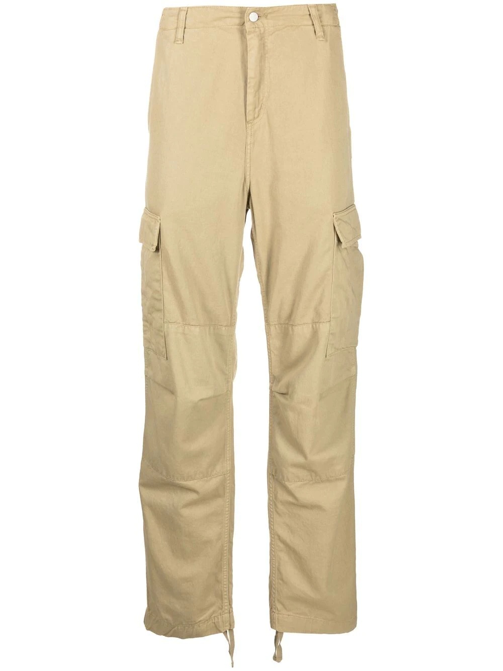 straight-leg cargo trousers - 1