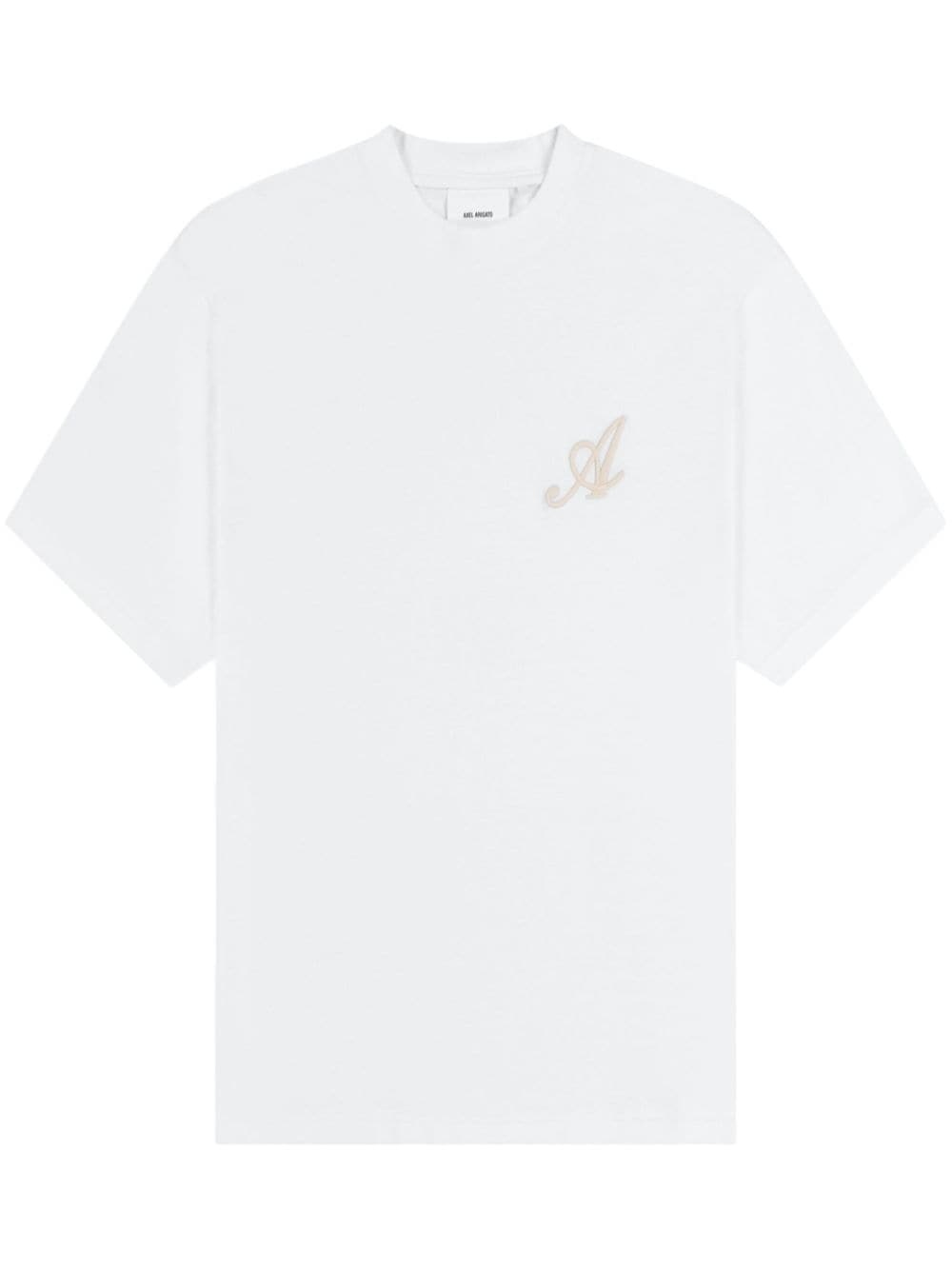 logo-embroidered T-shirt - 1