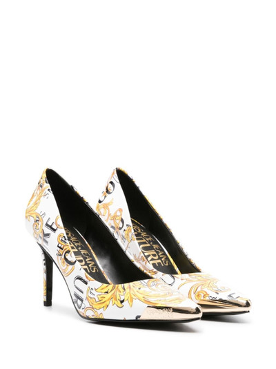 VERSACE JEANS COUTURE Scarlett Barocco-print pumps outlook