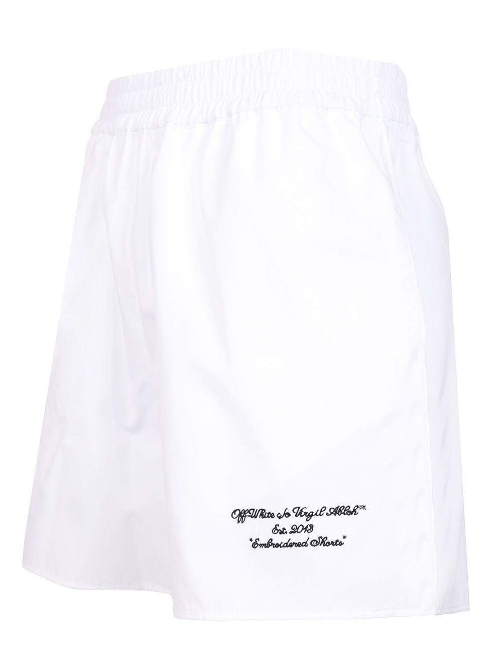 Popeline Shorts Trousers White - 3