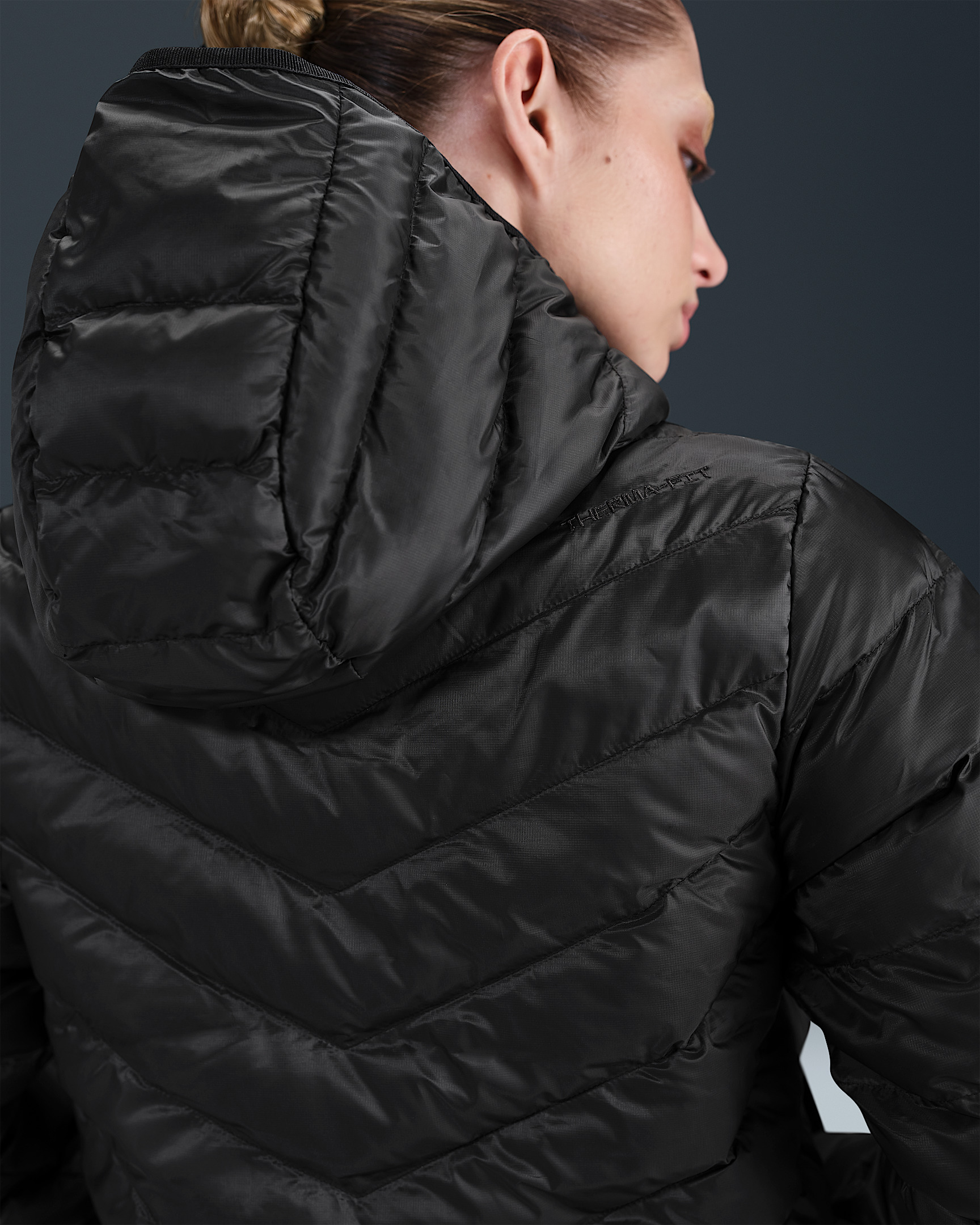 Nike Sportswear Windpuffer Women's Therma-FIT Hooded Puffer - 2