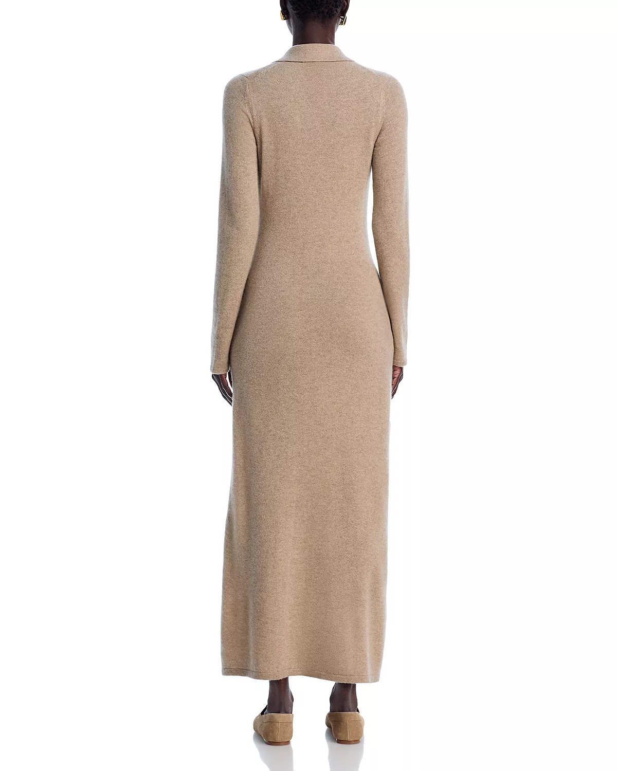 Showtime Cashmere Shirt Dress - 4