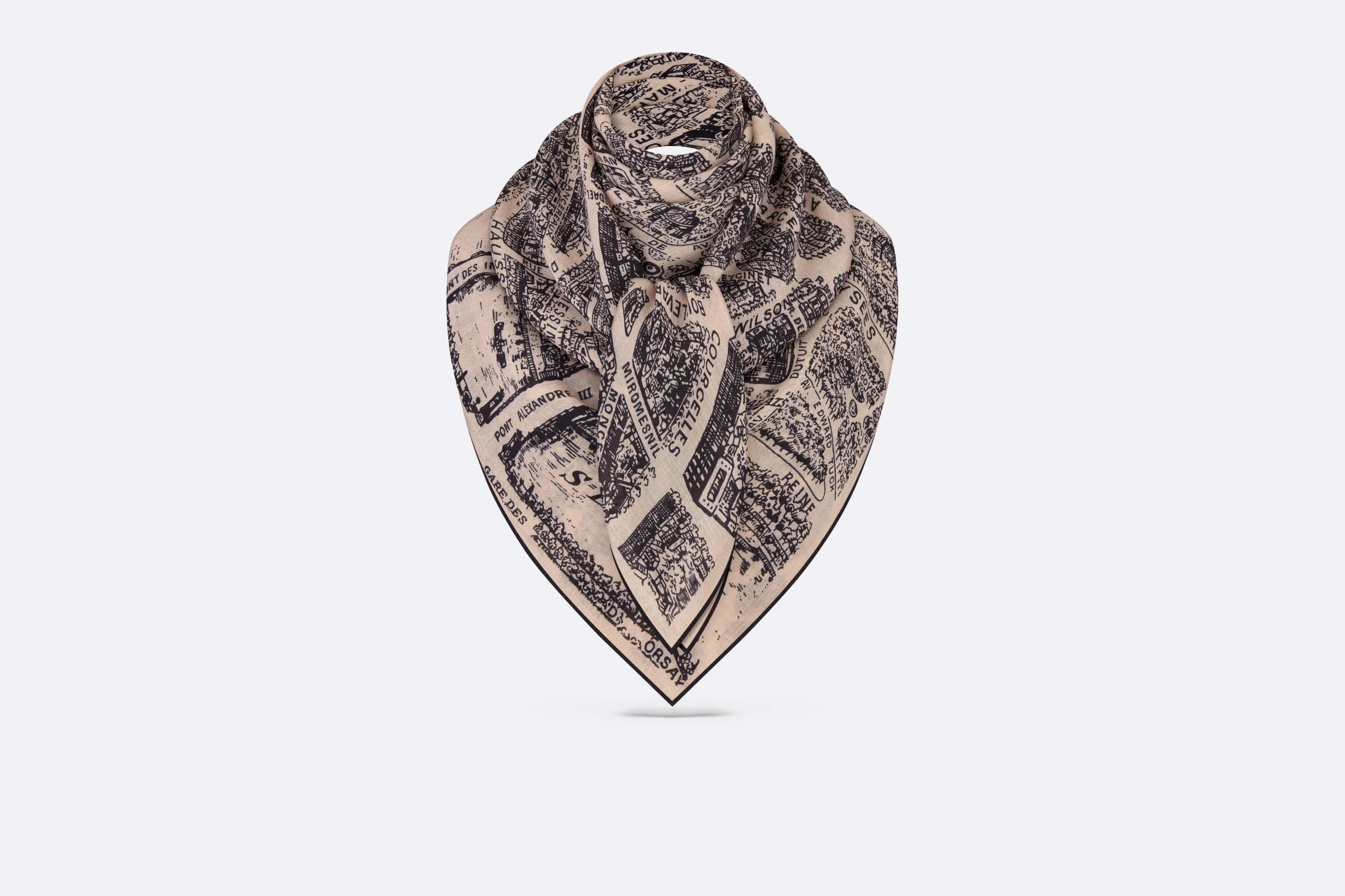 Plan de Paris Shawl - 2