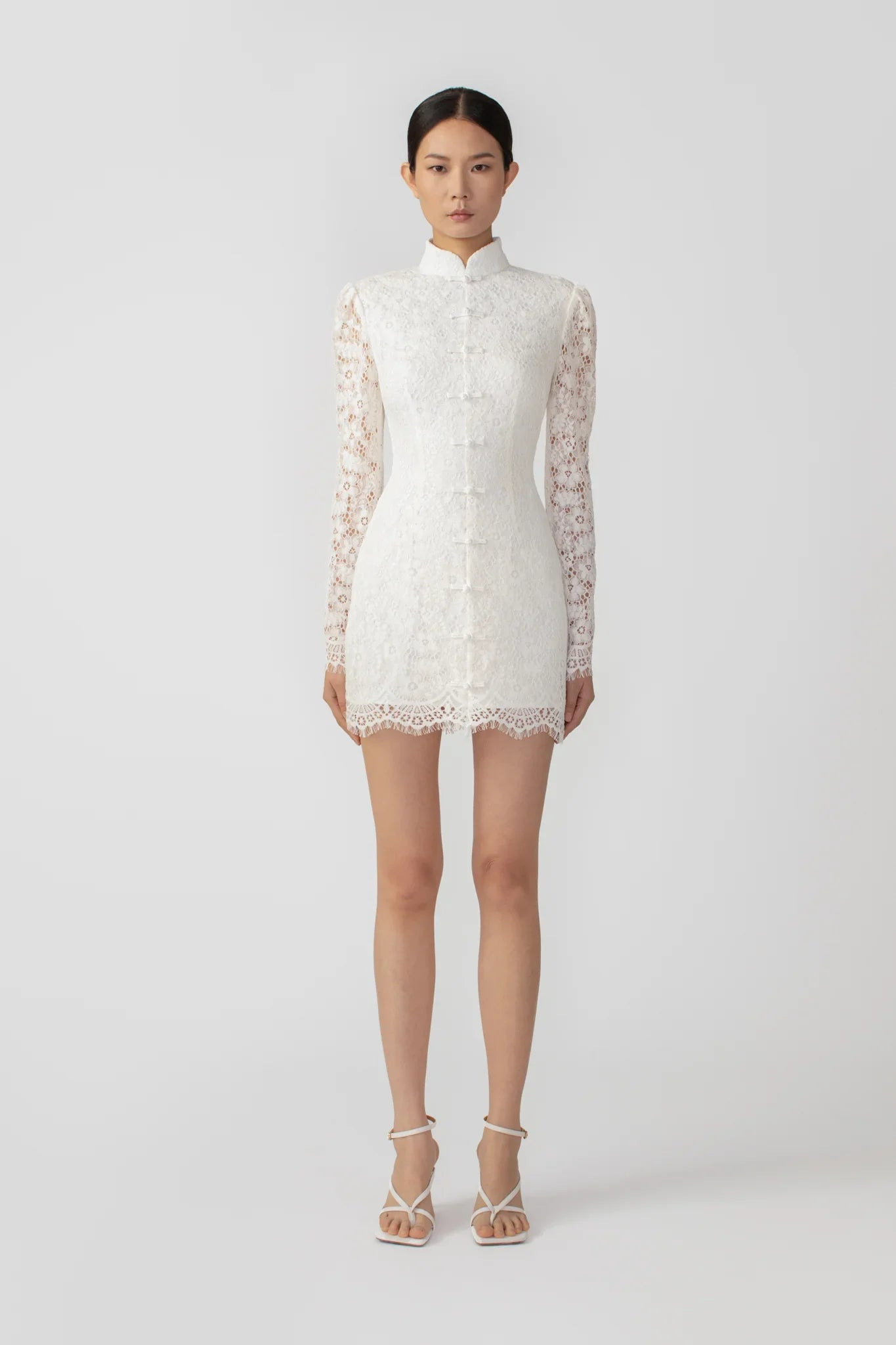 RAINE LACE MINI DRESS - 1